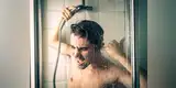 Hombre descubre los beneficios de bañarse una semana con agua fría