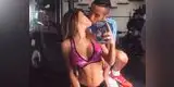 Instagram: Futbolista sudamericano es sensación por entrenar con su sexy novia [VIDEOS]