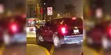 Facebook: identifican a conductora que intentó atropellar a policía [VIDEO]