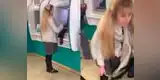 Facebook: Ella sacaba dinero del cajero y no se había dado cuenta de que tenía los calzones abajo [VIDEO]