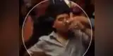 Mira la descontrolada fiesta de Diego Maradona en su visita a Italia [VIDEO]
