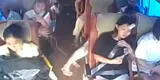 YouTube: Cámara de seguridad capta cómo un bus lleno de pasajeros se vuelca [VIDEO]