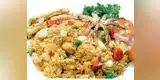Receta Popular: Arroz a la jardinera con pota