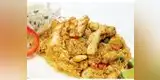 Receta Popular: Arroz marino con pota