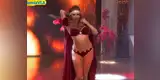 YouTube: Pitón casi ahorca a bailarina en vivo [VIDEO]