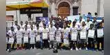 Copa Perú: EM Binacional recibe homenaje a su llegada a Arequipa