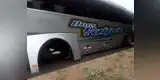 Bus de Los Hermanos Yaipén sufre despiste en carretera [FOTOS]
