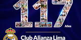 Alianza Lima agradece el saludo del Real Madrid por sus 117 años de creación [FOTO]