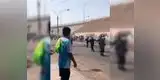  Sporting Cristal: barristas protagonizan batalla campal afuera del estadio Alberto Gallardo [VIDEO]