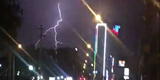 Lluvias, truenos y relámpagos sorprenden a limeños [VIDEOS y FOTOS]