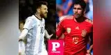 Argentina vs. España EN VIVO ONLINE: españoles golean 6 a 1 a los gauchos