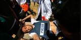 Periodista muere y 7 más resultan heridos al recibir disparos de israelíes en Gaza [VIDEO]