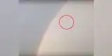 YouTube: Objeto extraño cae del cielo durante tormenta eléctrica [VIDEO]