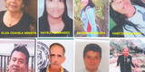 Policía: personas desaparecidas los últimos días en Lima y provincias