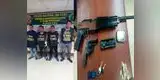 PNP: captura a 4 de banda de "Raqueteros"