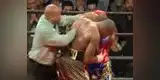 Twitter: Referí recibe brutal golpe de luchador en plena pelea [VIDEO] 
