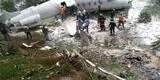 Honduras: avión se estrella en pista de aterrizaje en Tegucigalpa y deja al menos seis heridos [VIDEO]