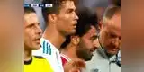  Champions League: el noble gesto de Cristiano Ronaldo a Salah tras lesionarse y retirarse de la final [VIDEO]