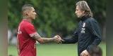 Ricardo Gareca no pierde la fe de contar con Paolo Guerrero