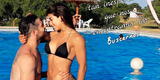 Karen Dejo muy enamorada de  Lucas Piro [VIDEO]