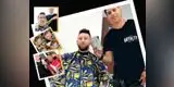 Barbero peruano viajó al Mundial y le cambió look a Messi 