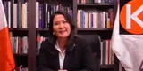 Keiko Fujimori negó ser la "Señora K" y critica marcha contra la corrupción [VIDEO]