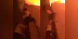 Facebook: Hombre arriesga su vida para salvar a su mascota de un incendio [VIDEO]