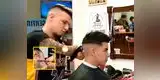 Redes sociales: barbero sin manos deja boquiabiertos con sus cortes [VIDEO]