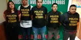 Miraflores: agentes de la Dirincri detuvieron a banda de roba casas 