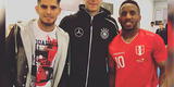 Jefferson Farfán y Carlos Zambrano en fotografía para el recuerdo con Manuel Neuer [FOTO] 