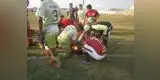 Copa Perú: jugador del Carlos Stein se rompió la pierna