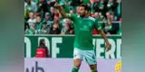 Claudio Pizarro es titular en partido del Werder Bremen