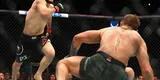 McGregor vs. Khabib: ruso no tuvo piedad con el irlandés y le aplicó llave de estrangulación [VIDEO]