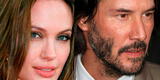 YouTube: Angelina Jolie tendría romance con Keanu Reeves [VIDEO]