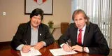 Edwin Oviedo: Aparece foto de Ricardo Gareca  junto a presidente de FPF cuando renovó contrato
