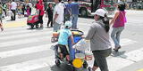 Centro de Lima: bus atropella a mamá con bebé en brazos [VIDEO]