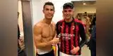 Instagram: Cristiano Ronaldo posa junto a jugador en camerino, pero detrás estaba su compañero desnudo[FOTO]