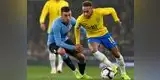 Brasil le ganó 1-0 a Uruguay con gol de Neymar