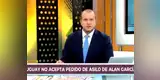 Conocido periodista peruano celebra en vivo rechazo de asilo a Alan García [VIDEO]