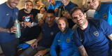 Copa Libertadores: Boca Juniors tuvo un caluroso recibimiento a su llegada a Madrid
