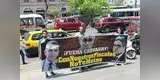 Apoyan labor del fiscal José Domingo Pérez con pancartas en todo Lima [FOTOS]