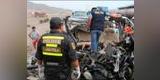 Policía suplica por ayuda para heridos de bus despistado en la Carretera Central [VIDEO]