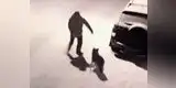 YouTube: hombre golpea a un perro callejero y el karma le da su merecido [VIDEO]