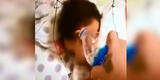  Maltrato infantil: ¡Indignante! madre se burla de su bebé mientras lo despierta echándole agua [VIDEO]