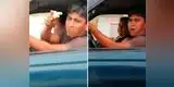 Increpan a personas por botar basura desde su auto, no se disculpan y lo siguen haciendo [VIDEO]