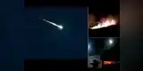 Facebook: usuarios reportan la caída de un supuesto meteorito en Venezuela [VIDEOS]