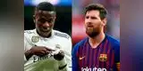 Vinicius calienta el clásico tras referirse a Messi: “Es increíble, pero no asusta a nadie”