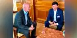 Dirigentes de la FPF se reúnen con presidente de la FIFA tras perder sede del Mundial Sub 17 [FOTOS]