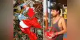Facebook: chileno insulta al Perú y bota a la basura camiseta Blanquirroja [VIDEO]