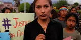 Arlette Contreras envía un duro mensaje a los agresores y a la justicia peruana en la Marcha por el Día de la mujer [VIDEO]